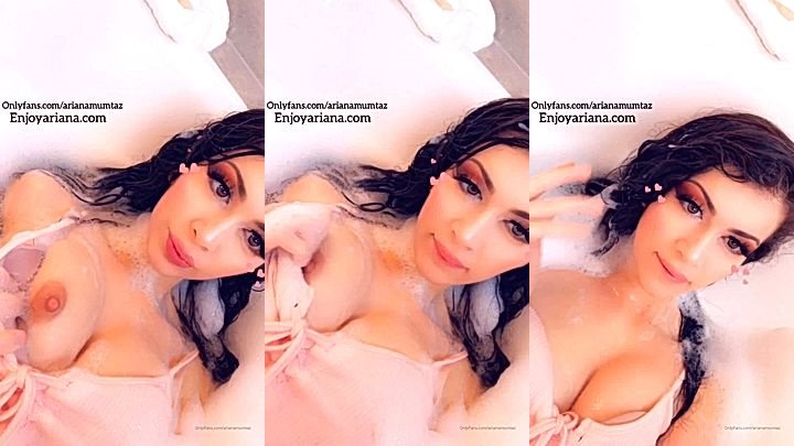 Ariana Mumtaz Small tits teasing leaked video