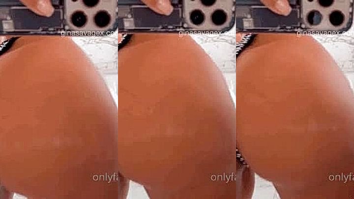 Ginasavagex shaking her big booty leaks