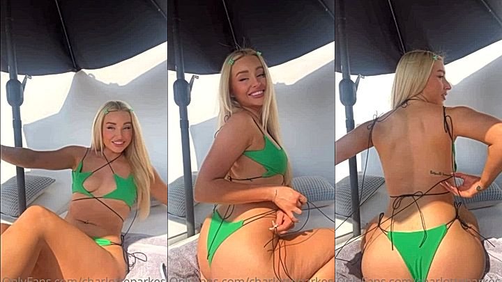 Charlotte Parkes Blonde Slut tasing nude video leaked
