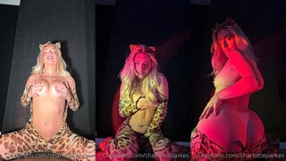 Hot Charlotte Parkes teasing small tits leaked video