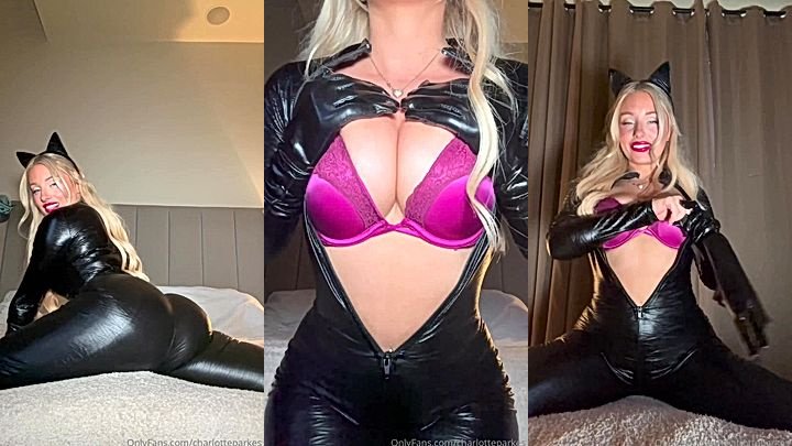Hot Charlotte Parkes tempting their fans with her small tits leaked full video