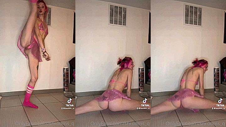 Sexy american babe teasing with her hot moves Shrooms Q leaks
