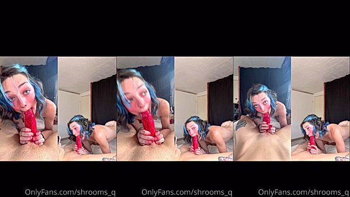 Sexy american girl enjoying blowjob Shrooms Q leaks