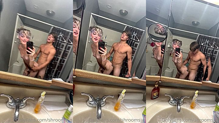 Hot american girl enjoying fuck infront of mirror Shrooms Q leaks