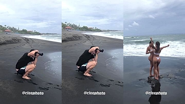Hot lesbians bikini photo shoot on beach Connell Twins leaks