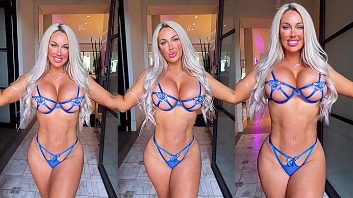 Hot girl teasing with nude body play Laci Kay Somers leaks